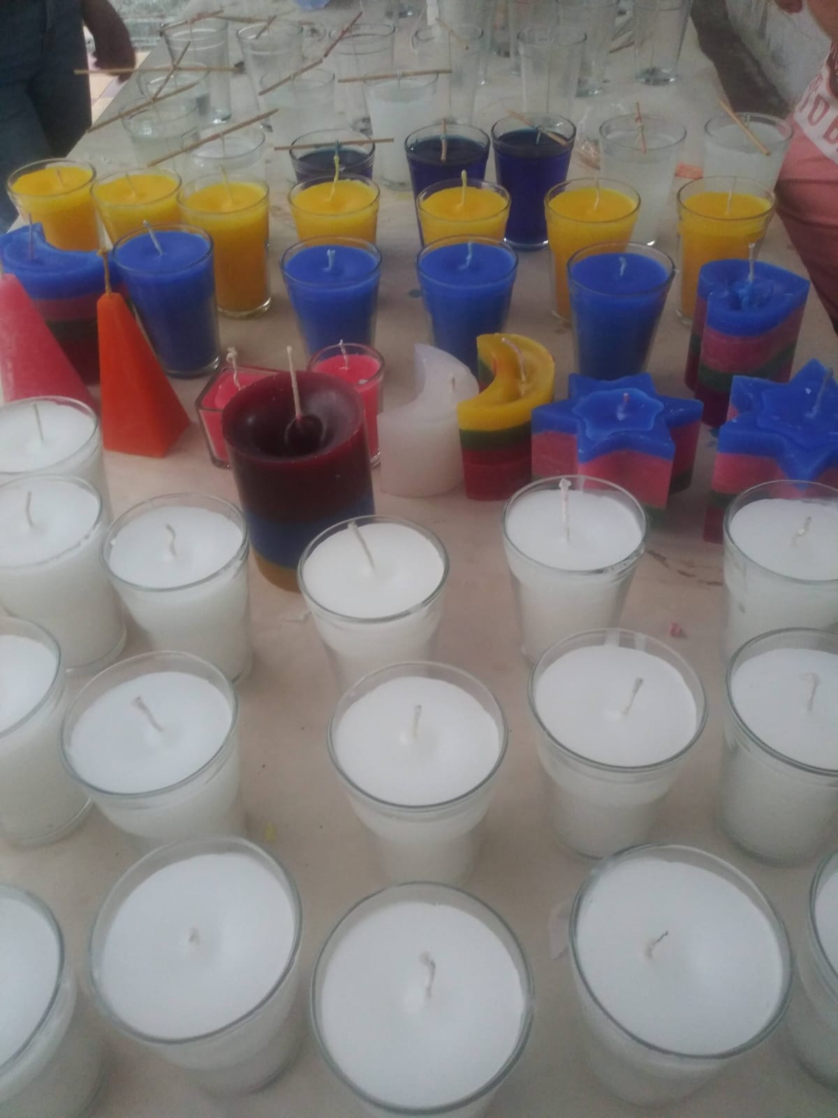 Elaboración de velas 